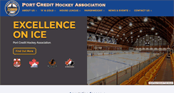 Desktop Screenshot of portcredithockey.com